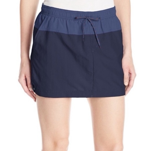 Columbia Dresses & Skirts - Colombia Sandy River Skort Omni Shade UPF30 Navy/Blue Size XL